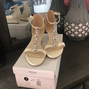 David’s Bridal Wedge/Sandals